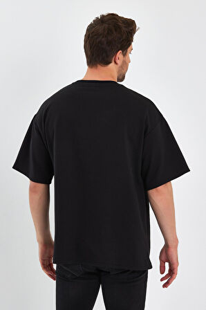 ALEXANDERGARDI BASKILI OVERSİZE T-SHİRT (UN-0046)