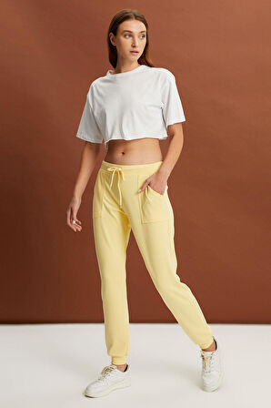 ALEXANDERGARDI BELİ LASTİKLİ EŞOFMAN ALTI (UN-370062-TEKALTPNTPNT)