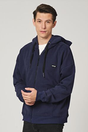 ALEXANDERGARDI FERMUARLI KAPÜŞONLU SWEATSHİRT (UN-501403)