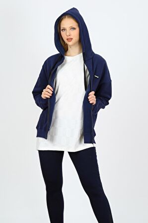 ALEXANDERGARDI FERMUARLI KAPÜŞONLU SWEATSHİRT (B22-75300)