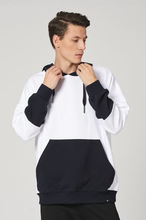 ALEXANDERGARDI KANGRU CEPLİ OVERSİZE SWEATSHİRT (UN-550801)