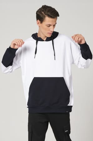 ALEXANDERGARDI KANGRU CEPLİ OVERSİZE SWEATSHİRT (UN-550801)