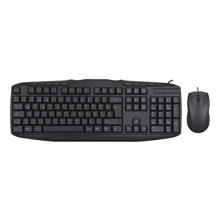 EVEREST UN-796 Siyah Usb Q Multimedia Klavye + Mouse Set