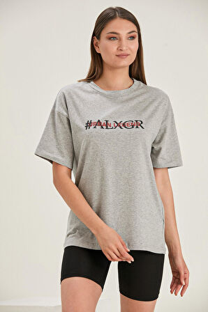 ALEXANDERGARDI BOYFRİEND BASKILI T-SHİRT (UN22-30200)