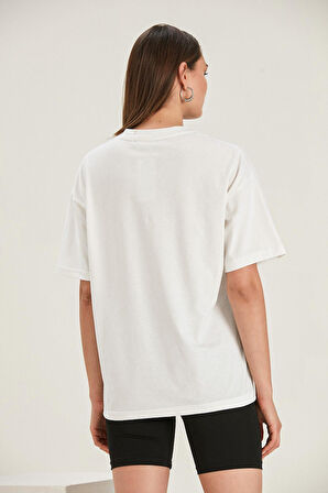 ALEXANDERGARDI BOYFRİEND BASKILI T-SHİRT (UN22-30200)