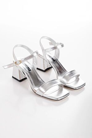 ÜNAL ÖZER Ünal Özer Kadın Tek Bantlı Topuklu Ayakkabı Un001-0360