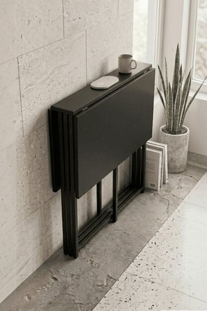 Workcomo Katlanır Çalışma Masası Yemek Masası Mutfak Masası Balkon Masası