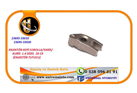 ENJEKTÖR KEPİ TOYOTA COROLLA 2010-19/TOYOTA YARİS 2010-19/TOYOTA AURİS 1,4  DİZEL 2010-19 (ENJEKTÖR TUTUCU)