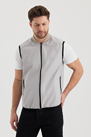 ALEXANDERGARDI DAR KESİM İÇİ POLAR SU İTİCİ SOFTSHELL KUMAŞ YELEK (UNI-YLK03)