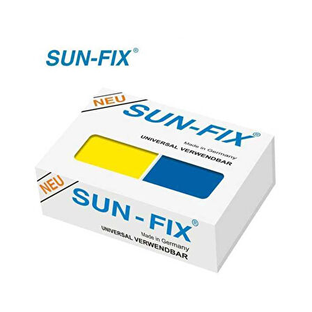 Sun-Fix 100 gr Universal Verwendbar Macun Kaynak Yapıştırıcı 24 Adet 1 Koli Paket