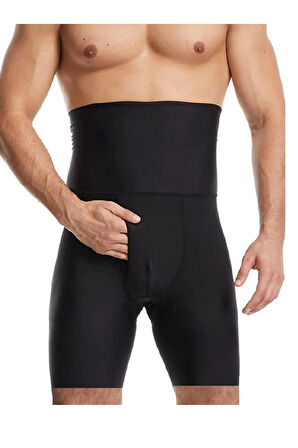 Erkek Toparlayıcı Dikişsiz Yüksek Bel Boxer Korse