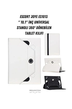Escort Joye ES1013 - 10.1"  Universal Standlı 360° Dönebilen Tablet Kılıfı