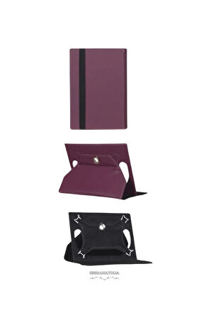Everest Everpad DL7006-KB 7" Universal Standlı 360° Dönebilen Tablet Kılıfı