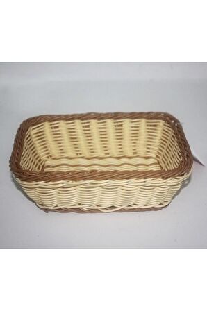 6 Ad.dikdörtgen Plastik Ekmek Sepeti 5204x6