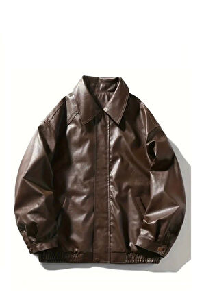 Unisex Yeni Sezon Kapitone Dolgulu Oversize Vintage