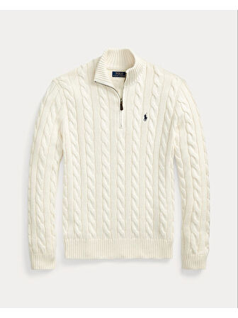 Polo Ralph Lauren Yarım Fermuar Triko Kazak