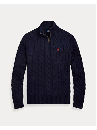 Polo Ralph Lauren Yarım Fermuar Triko Kazak