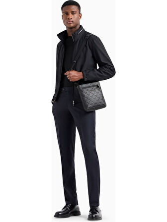 Emporio Armani Erkek Gizli Kapüşonlu Mont