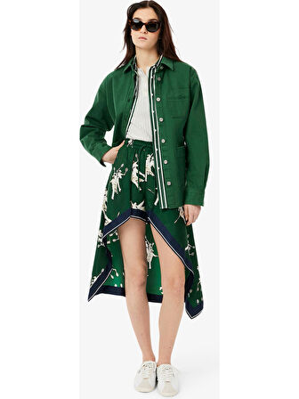 Lacoste Kadın Triko Uzun Kollu Polo Yaka