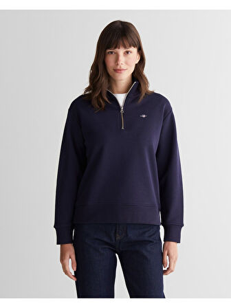Gant Kadın Yarım Fermuar Sweatshirt