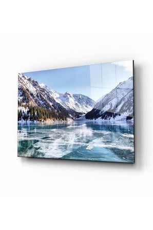 Doğa Manzara Cam Tablo 4mm Dayanıklı Temperli Cam