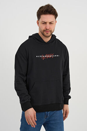 ALEXANDERGARDI Özel Unisex Baskılı Kapüşonlu Kanguru Cepli Sweatshirt (UNX-0017602)