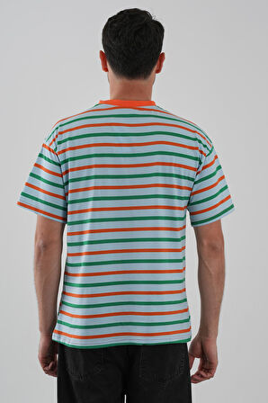 ALEXANDERGARDI Cep Detaylı Çizgili T-shirt