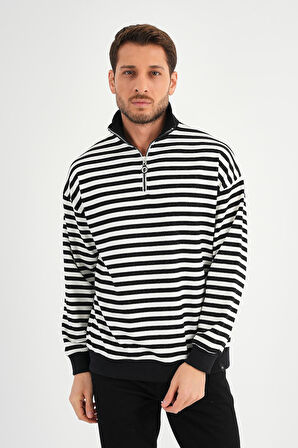 ALEXANDERGARDI DİK YAKA FERMUARLI SWEATSHIRT