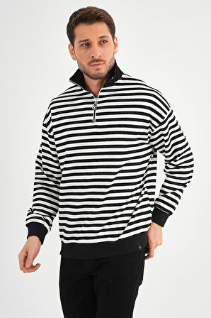 ALEXANDERGARDI DİK YAKA FERMUARLI SWEATSHIRT