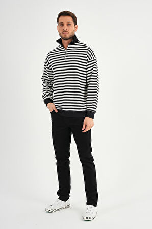 ALEXANDERGARDI DİK YAKA FERMUARLI SWEATSHIRT