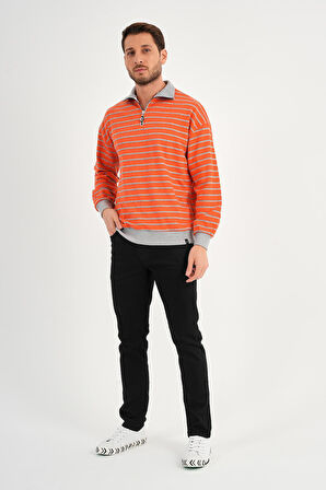 ALEXANDERGARDI DİK YAKA FERMUARLI SWEATSHIRT
