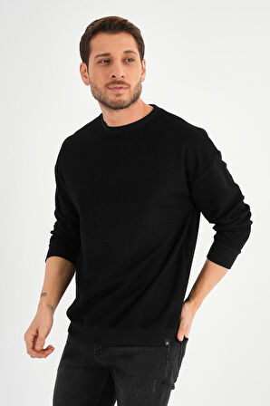 ALEXANDERGARDI BİSİKLET YAKA UZUN KOLLU SWEATSHIRT (UNX-37400)