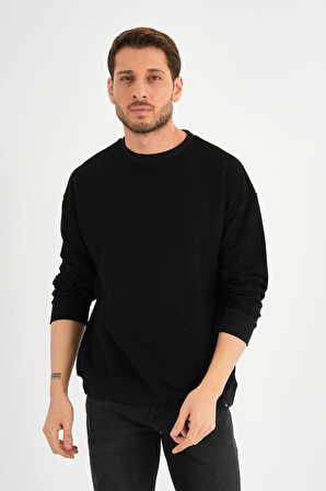 ALEXANDERGARDI BİSİKLET YAKA UZUN KOLLU SWEATSHIRT (UNX-37400)