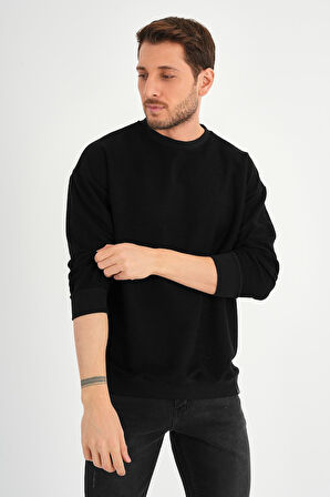 ALEXANDERGARDI BİSİKLET YAKA UZUN KOLLU SWEATSHIRT (UNX-37400)