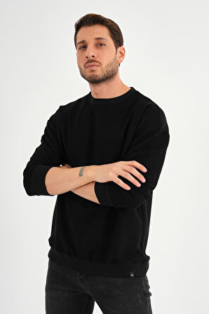 ALEXANDERGARDI BİSİKLET YAKA UZUN KOLLU SWEATSHIRT (UNX-37400)