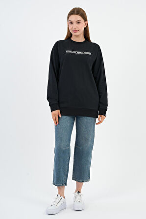 Baskılı Regular Fit Sweatshirt (UNX-731-00-WN)
