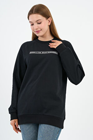 Baskılı Regular Fit Sweatshirt (UNX-731-00-WN)