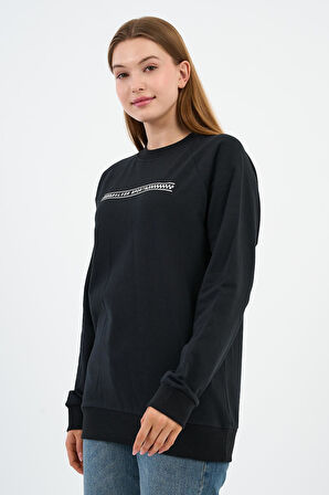 Baskılı Regular Fit Sweatshirt (UNX-731-00-WN)