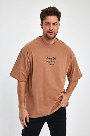 ALEXANDERGARDI BASKILI OVERSİZE T-SHİRT (UNX0072 UN-0046)