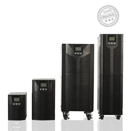 Up 11 10 Kva 10000 Va Online Ups 1f/1f 16*9 Ah Akü 5/15 Dakika Kesintisiz Güç Kaynağı