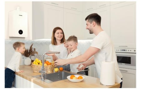 Bosch Therm 6600 S 17 Hermetik Şofben (Doğalgazlı - 17 l/dk - 29,5 kW - A Sınıfı) - 7736507516 - 4062321863470