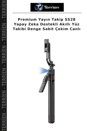 Premium Yayın Takip SS28 Yapay Zeka Destekli Akıllı Yüz Takibi Denge Sabit Çekim Canlı