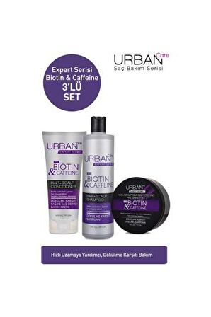 Urban Care Expert Biotin&caffeine 3 Lü Set