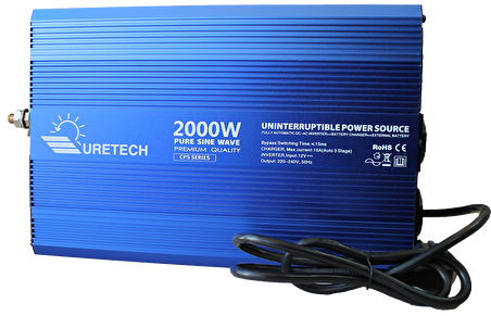 URETECH 2000 WATT 12V TAM SİNÜS AKÜ ŞARJLI UPS İNVERTER