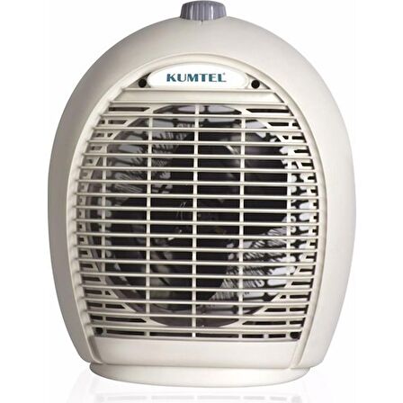 Kumtel LX-6331 2000 W Fanlı Isıtıcı Krem