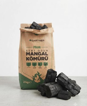 gartner piknik sert odun mangal kömürü 2 kg