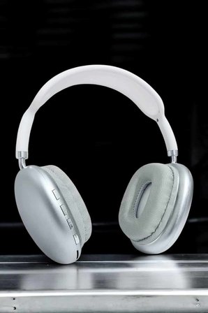P9 Plus Kablosuz Kulak Üstü Bluetooth Kulaklık Beyaz Mikrofonlu Kulaküstü Kablo