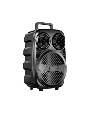 Bluetooth Taşınabilir Karaoke Hoparlör 6.5 İnç Mikrofonlu RGB Işıklı USB TF 