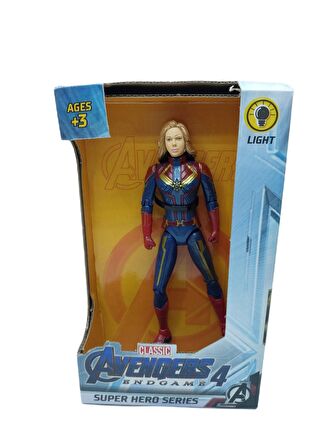 Captain Marvel Süper Kahraman Figür