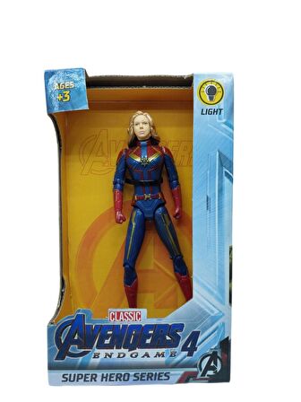 Captain Marvel Süper Kahraman Figür